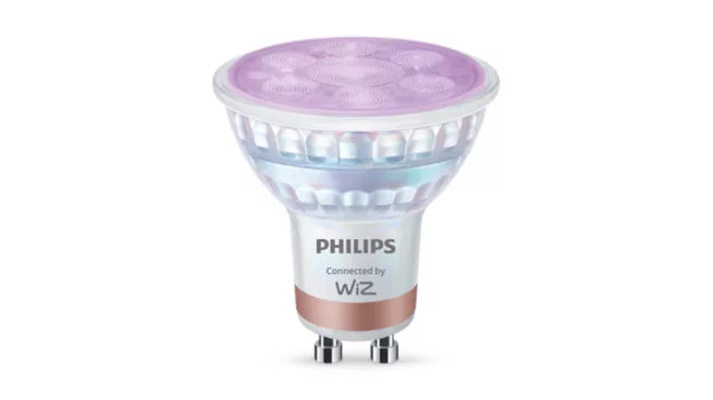 נורת ספוט חכמה צבעונית Philips Smart LED PAR16 GU10 RGB – נורת ספוט יחידה עם מיליוני צבעים