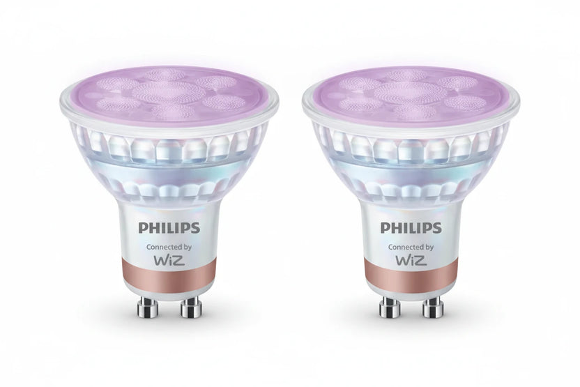 סט 2 נורות חכמות Smart LED Spot GU10 מבית Philips