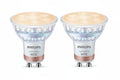 נורות ספוט חכמות Philips Smart LED PAR16 GU10 – מארז זוגי עם לבן מתכוונן
